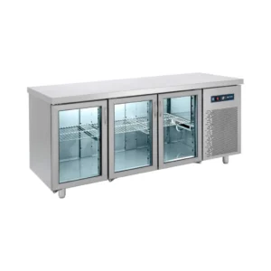 Rashladni pult sa staklenim vratima 3 – GN